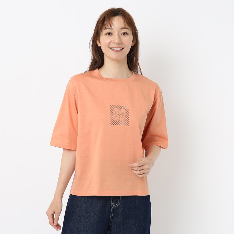 ポーシャル(poushal)の【洗える】スニーカーイラスト・コットンTシャツ Ｔシャツ