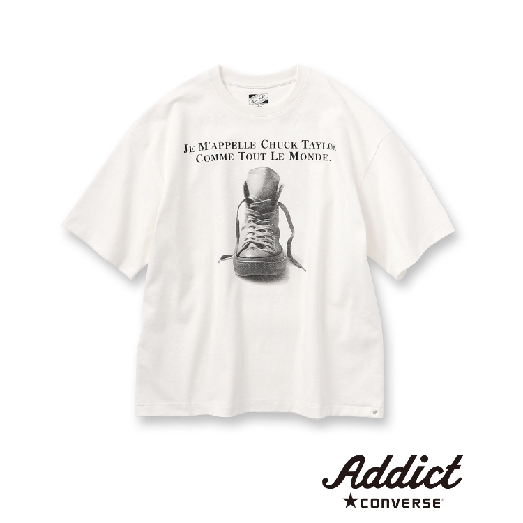 ドレステリア(メンズ)(DRESSTERIOR(Men))の◆CONVERSE ADDICT（コンバース アディクト）Tシャツ カットソー