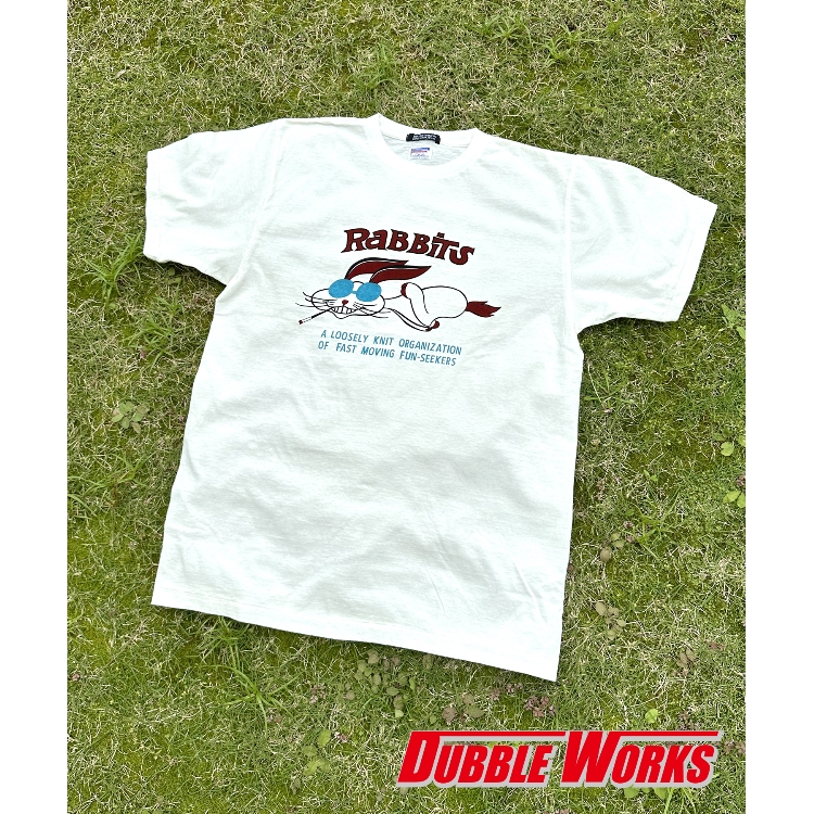 ドレステリア(メンズ)(DRESSTERIOR(Men))の【DRESSTERIOR別注】DUBBLE WORKS（ダブルワークス）RABITS Tシャツ Ｔシャツ