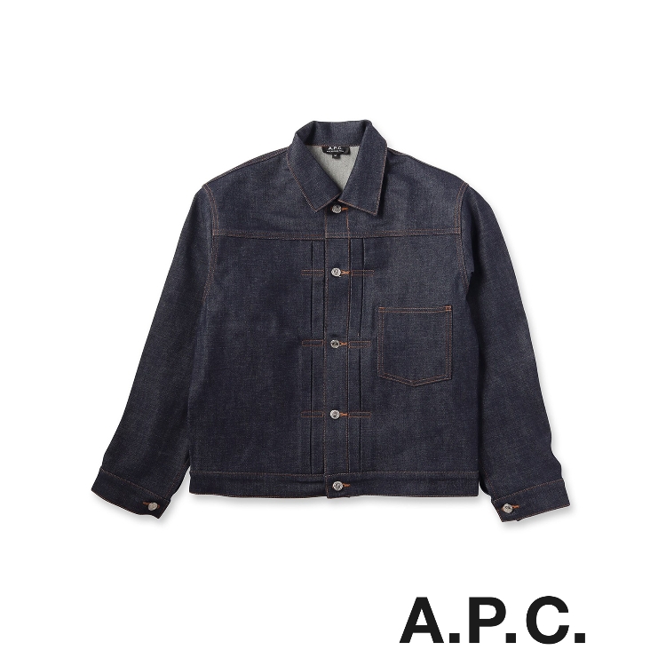 ドレステリア(メンズ)(DRESSTERIOR(Men))の◆A．P．C．（アーペーセー）VESTE JEAN 1st デニムジャケット デニムジャケット