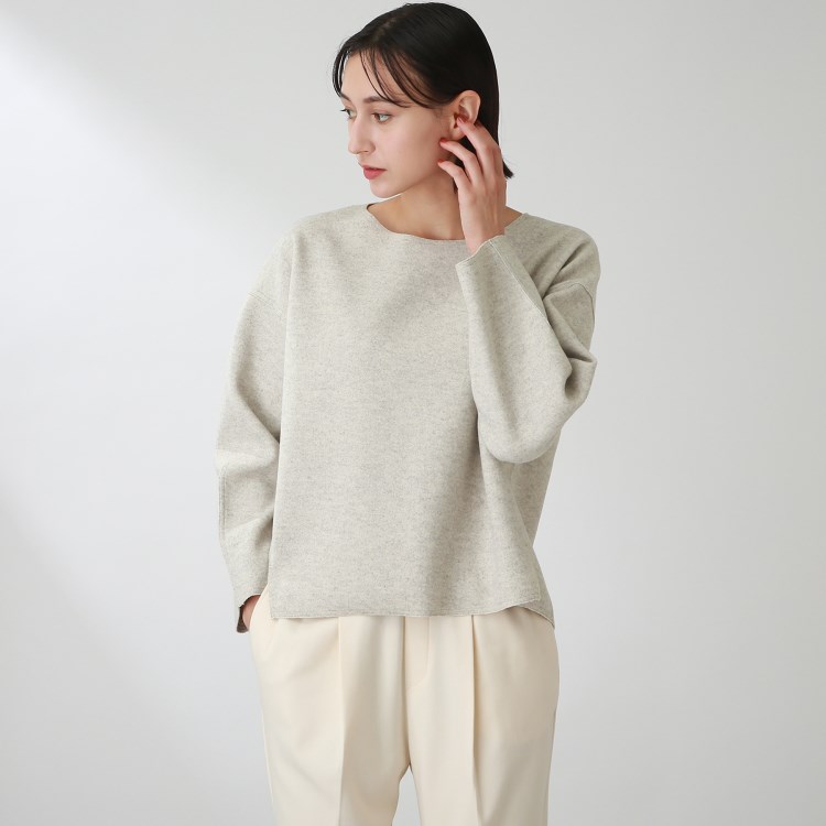 ザ ショップ ティーケー（ウィメン）(THE SHOP TK(Women))の◆【セットアップ展開】ジャージプルオーバー/CLUEL 11月号掲載 シャツ・ブラウス