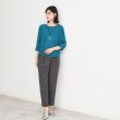 ザ ショップ ティーケー（ウィメン）(THE SHOP TK(Women))の【美脚・細見え/セットUP可】ツイル＆シャンブレーテーパードパンツ/洗える20