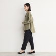 ザ ショップ ティーケー（ウィメン）(THE SHOP TK(Women))の【美脚・細見え/セットUP可】ツイル＆シャンブレーテーパードパンツ/洗える24