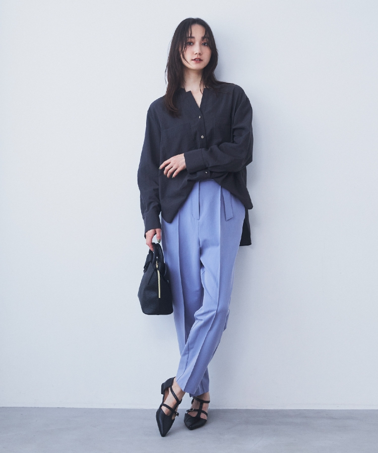 ザ ショップ ティーケー（ウィメン）(THE SHOP TK(Women))の【ヒルナンデス！で紹介】Wポケットシャツ　/ロングセラー/魅せる体形カバー服/洗濯機OK10