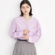 ザ ショップ ティーケー（ウィメン）(THE SHOP TK(Women))の【ヒルナンデス！で紹介】Wポケットシャツ　/ロングセラー/魅せる体形カバー服/洗濯機OK ラベンダー(080)