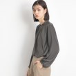 ザ ショップ ティーケー（ウィメン）(THE SHOP TK(Women))のフロントタックサテンブラウス6