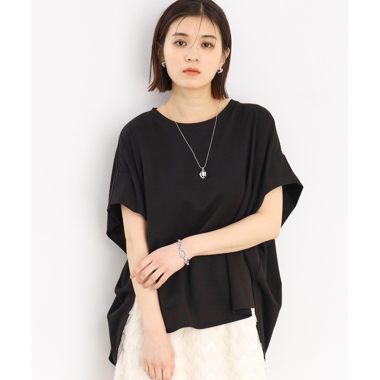 ザ ショップ ティーケー（ウィメン）(THE SHOP TK(Women))の【魅せる体形カバー服】さらさらフレア袖Tシャツ/手洗い可 カットソー