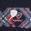 アダバット(メンズ)(adabat(Men))のジャカードチェック柄 長袖カシミヤセーター9