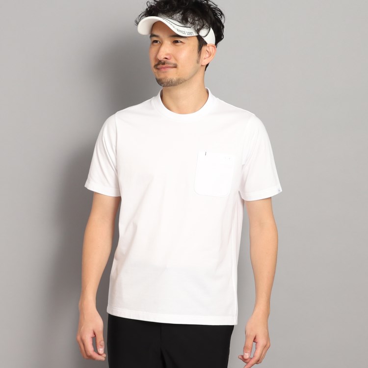 アダバット(メンズ)(adabat(Men))のバックデザイン ポケットつき 半袖Tシャツ Ｔシャツ