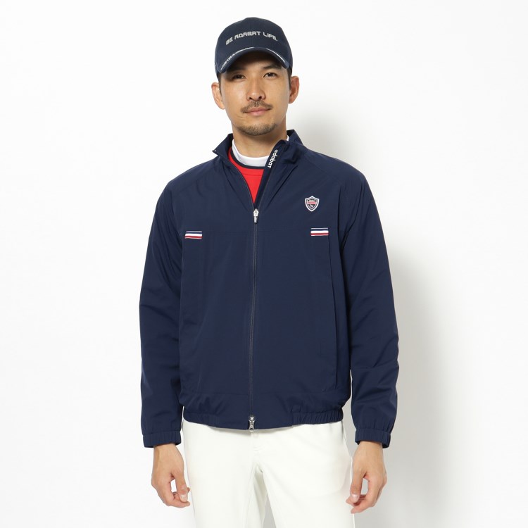 アダバット(メンズ)(adabat(Men))の【新レーベル ADABAT NAVY】撥水加工 ラグランスリーブ ライトアウター ブルゾン/ジャンバー