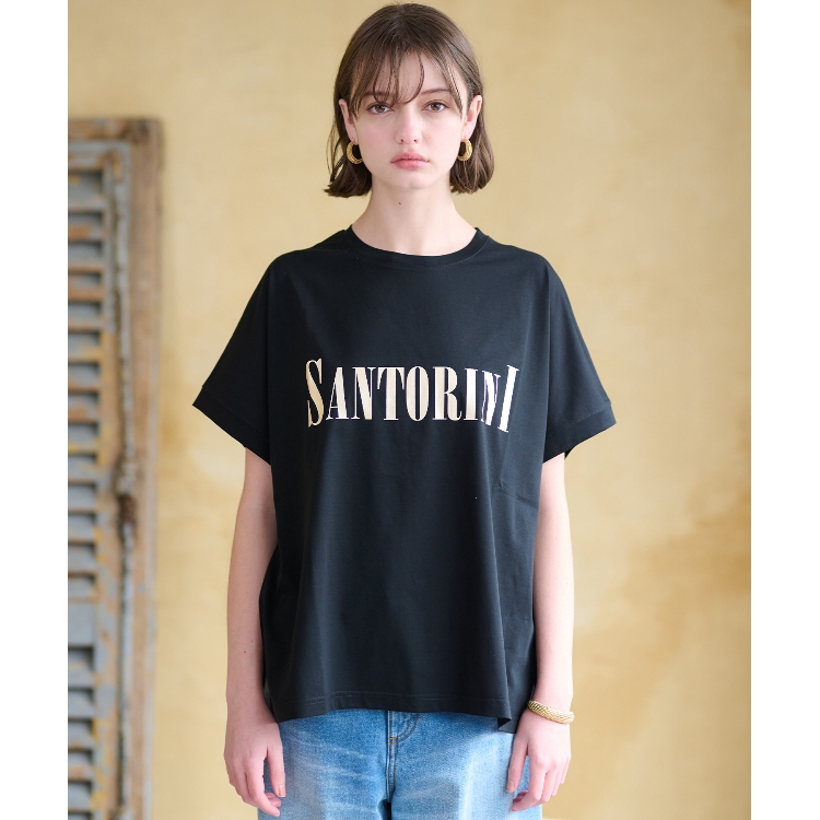 ドレステリア(レディース)(DRESSTERIOR(Ladies))のSANTORINI箔ロゴTシャツ Ｔシャツ