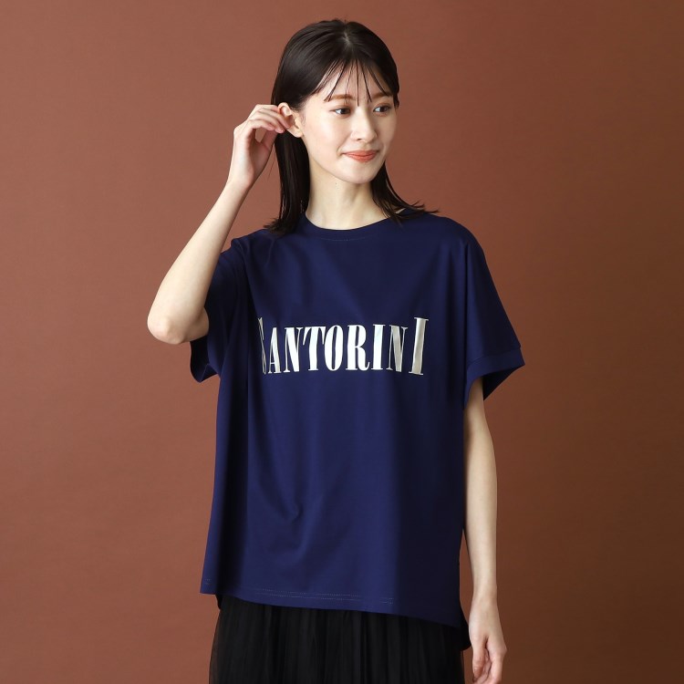 ドレステリア(レディース)(DRESSTERIOR(Ladies))のSANTORINI箔ロゴTシャツ Ｔシャツ