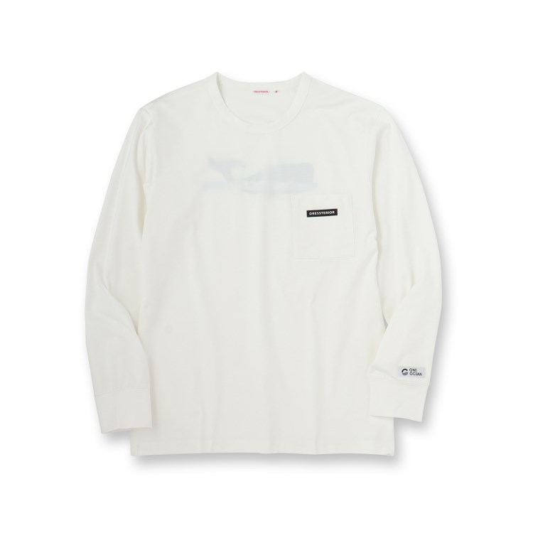 ドレステリア(メンズ)(DRESSTERIOR(Men))のONE OCEAN サステナブルロンT Ｔシャツ