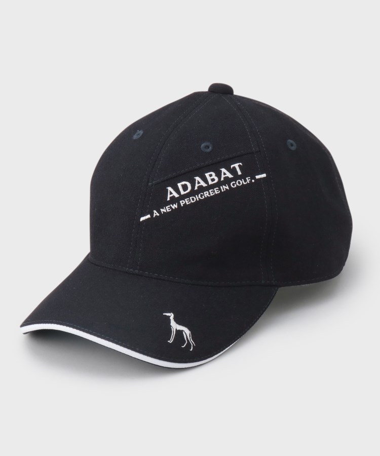 アダバット(メンズ)(adabat(Men))のロゴデザイン キャップ ネイビー(094)