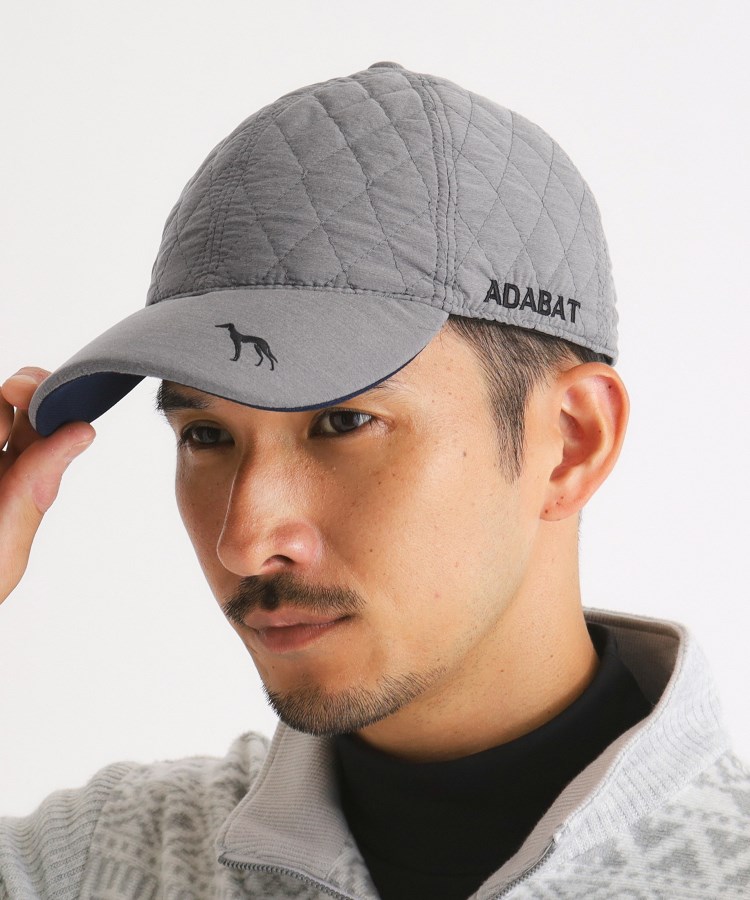 アダバット(メンズ)(adabat(Men))のキルトデザイン キャップ8