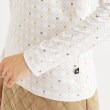 アダバット(レディース)(adabat(Ladies))のダイヤ柄 長袖モックネックプルオーバー16