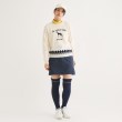 アダバット(レディース)(adabat(Ladies))のロゴデザイン 長袖カシミヤセーター2