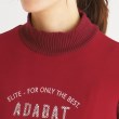 アダバット(レディース)(adabat(Ladies))の【吸湿発熱】異素材組み合わせ 長袖モックネックプルオーバー17