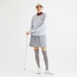 アダバット(レディース)(adabat(Ladies))の【撥水／防風/セットアイテム】グレンチェックデザインクルーネックアウター・ライトアウター3