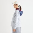 アダバット(レディース)(adabat(Ladies))の【撥水／防風/セットアイテム】グレンチェックデザインクルーネックアウター・ライトアウター9