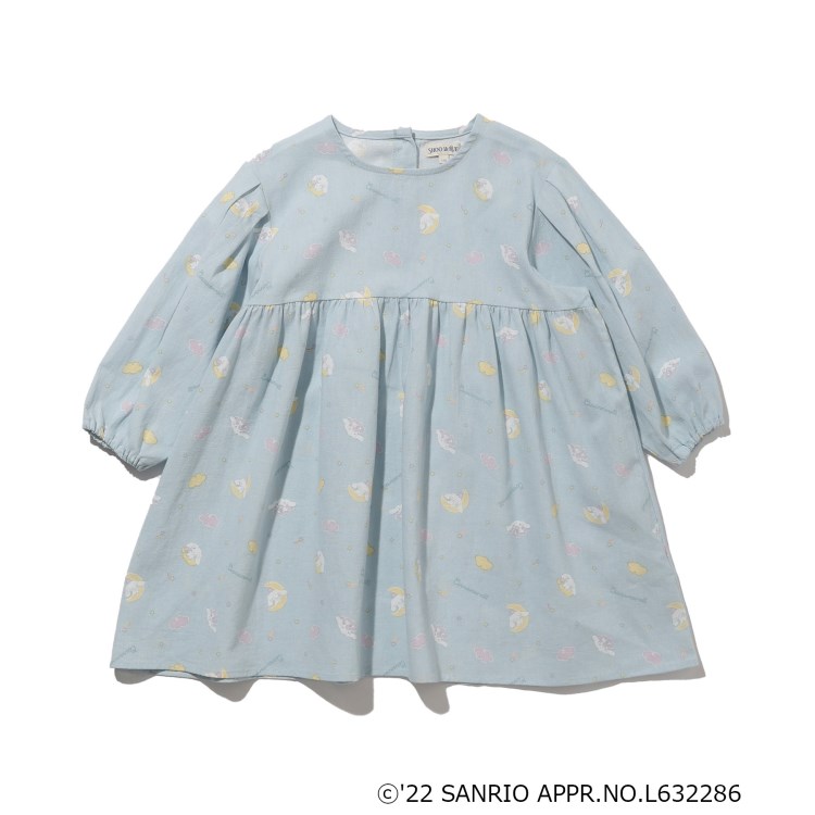 シューラルー /キッズ(SHOO・LA・RUE/Kids)の◆【サンリオ】【洗える】総柄ギャザー切替ワンピース ミドルワンピース