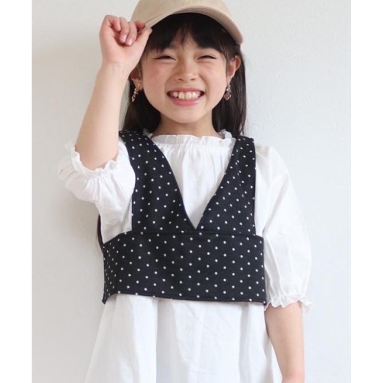 シューラルー /キッズ(SHOO・LA・RUE/Kids)の◆【100-140cm/2点セット】ビスチェ＋チュニックワンピース ミニワンピース