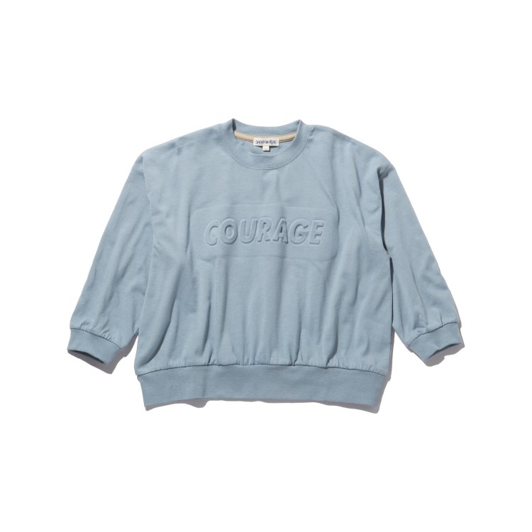 シューラルー /キッズ(SHOO・LA・RUE/Kids)の【110-140cm】エンボスロゴオーバーサイズロンT Ｔシャツ