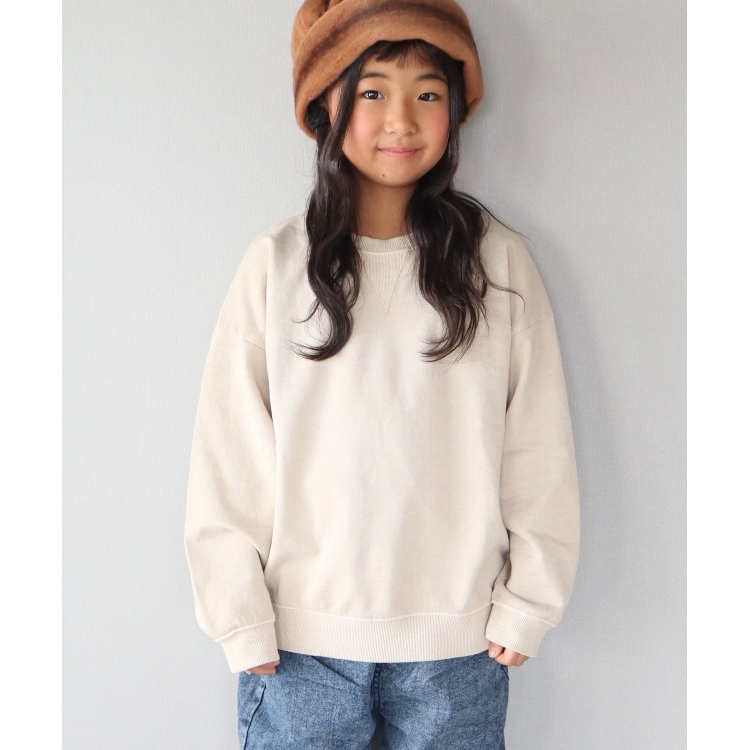 シューラルー /キッズ(SHOO・LA・RUE/Kids)の【110-140cm】ピグメントスウェット スウェット・トレーナー