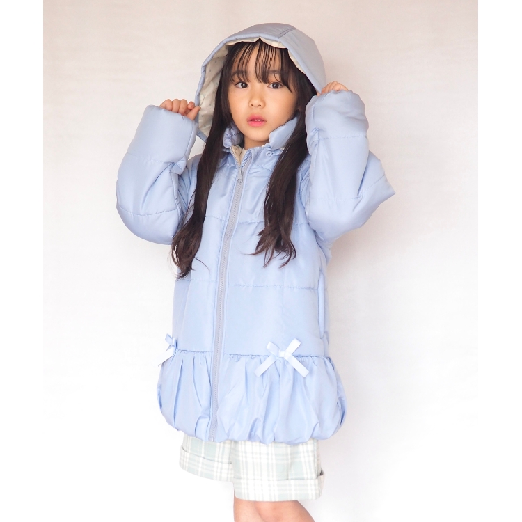 シューラルー /キッズ(SHOO・LA・RUE/Kids)の【110-140cm/撥水】GIRLS中綿2WAYブルゾン