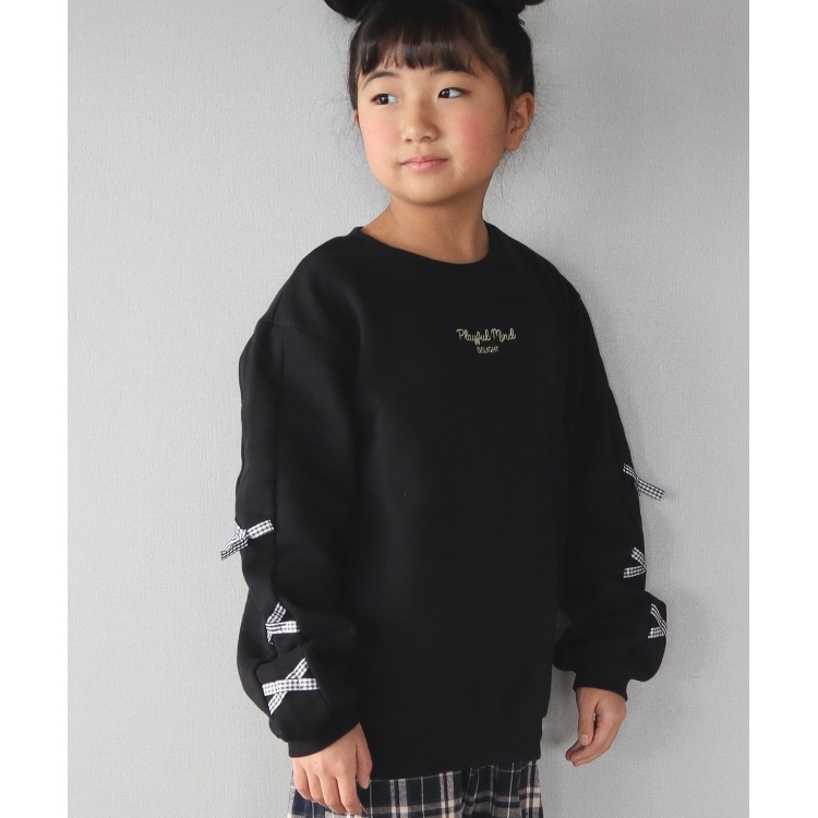 シューラルー /キッズ(SHOO・LA・RUE/Kids)の【110-140cm】袖レースアップスウェット