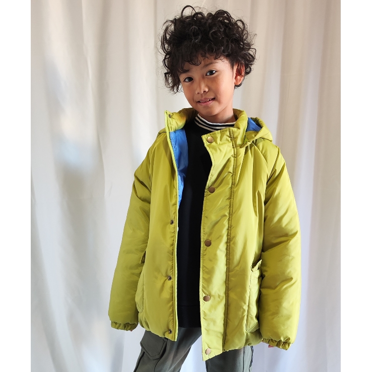 シューラルー /キッズ(SHOO・LA・RUE/Kids)の【110-140cm/撥水】中綿フード2WAYブルゾン ブルゾン/ジャンバー