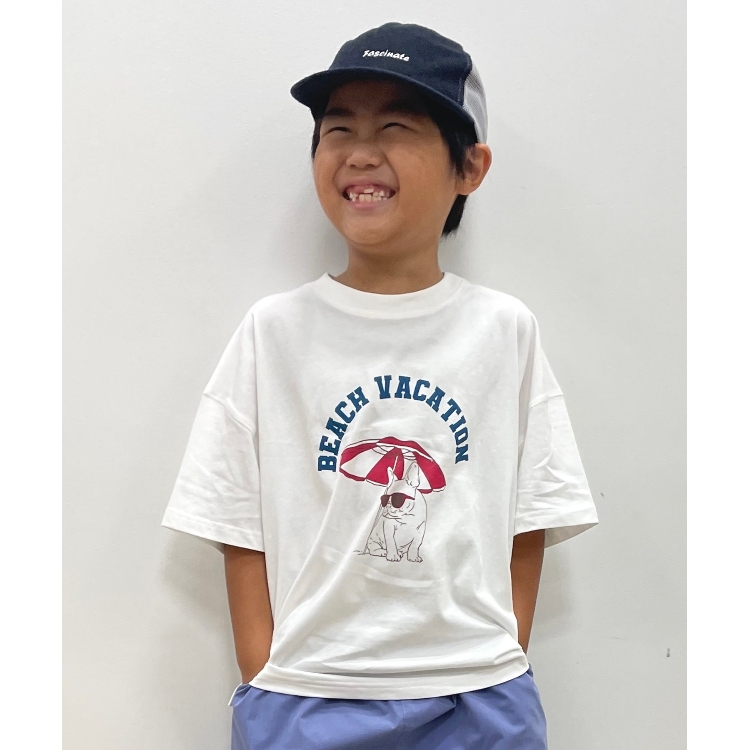 シューラルー /キッズ(SHOO・LA・RUE/Kids)の【110-140cm/リンク】BIGシルエット プリントTシャツ Ｔシャツ