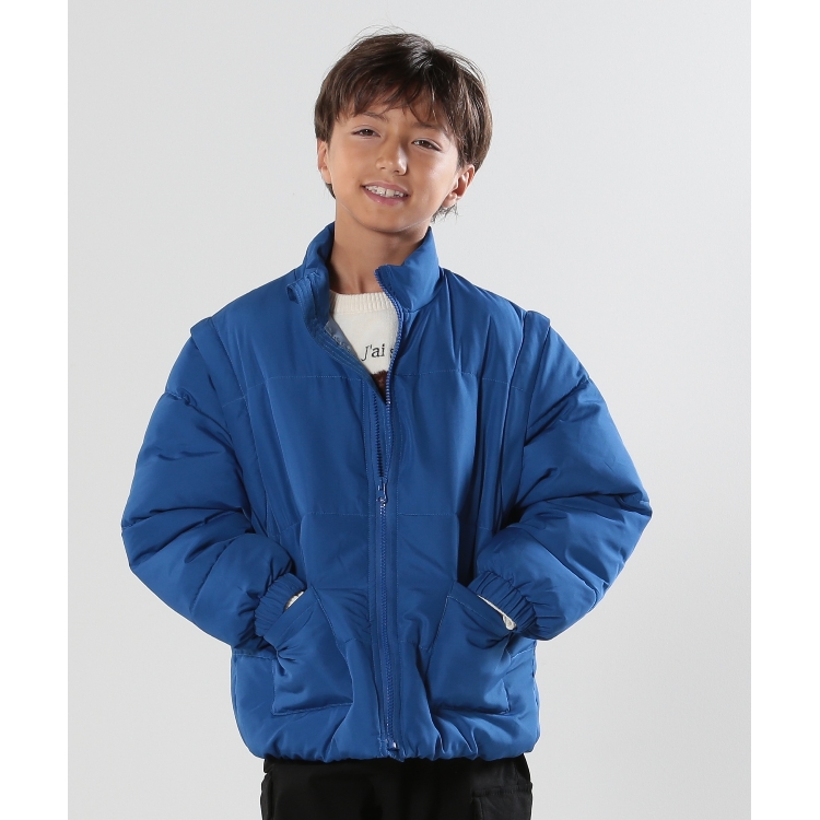 シューラルー /キッズ(SHOO・LA・RUE/Kids)の【110-140cm/撥水】袖取り外し2WAY中綿ブルゾン ブルゾン/ジャンバー