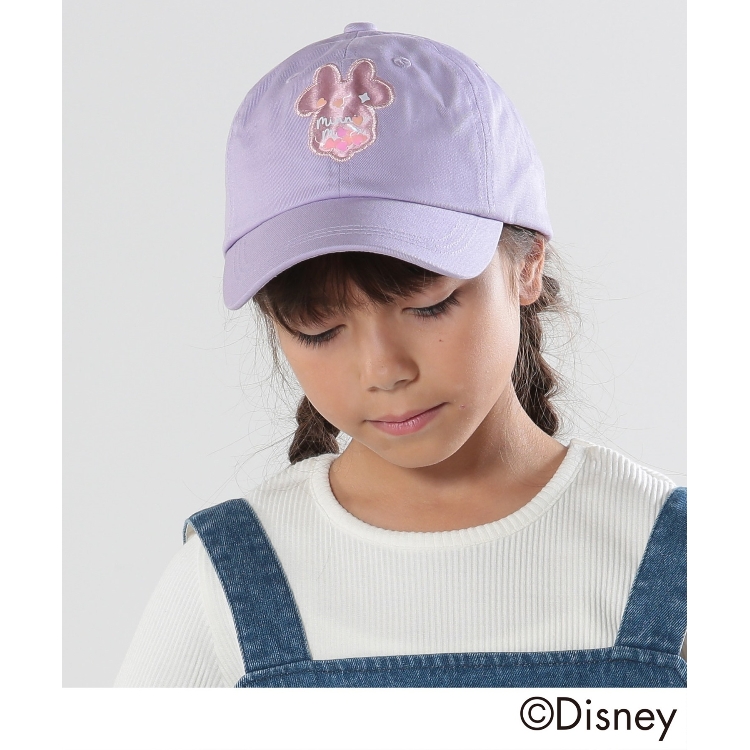 シューラルー /キッズ(SHOO・LA・RUE/Kids)の【DISNEY】スパンコールキャップ キャップ