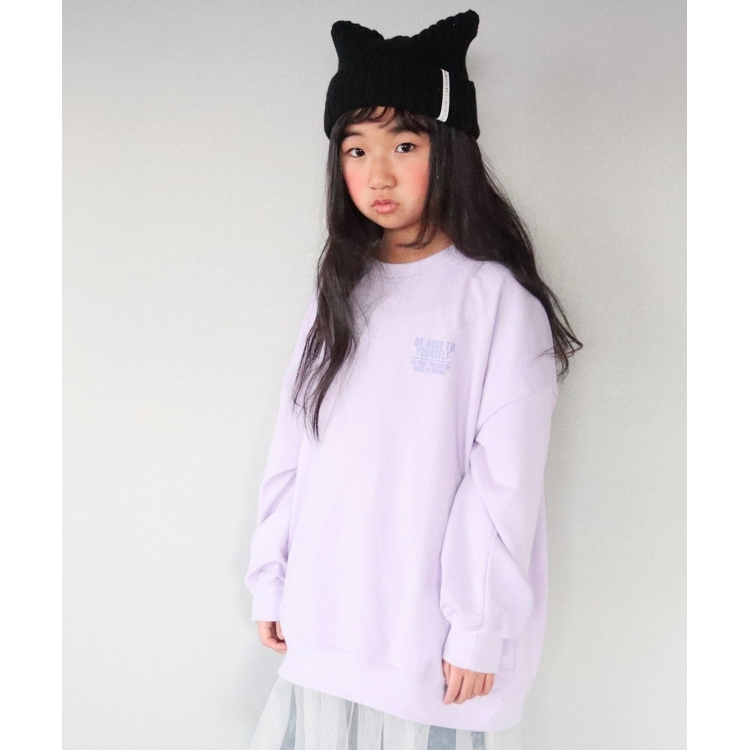 シューラルー /キッズ(SHOO・LA・RUE/Kids)の【110-140cm】ビッグシルエットスウェット