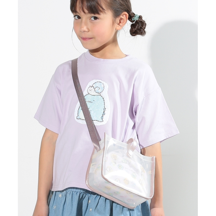 シューラルー /キッズ(SHOO・LA・RUE/Kids)の【すみっコぐらし】巾着付きPVCバック ショルダーバッグ