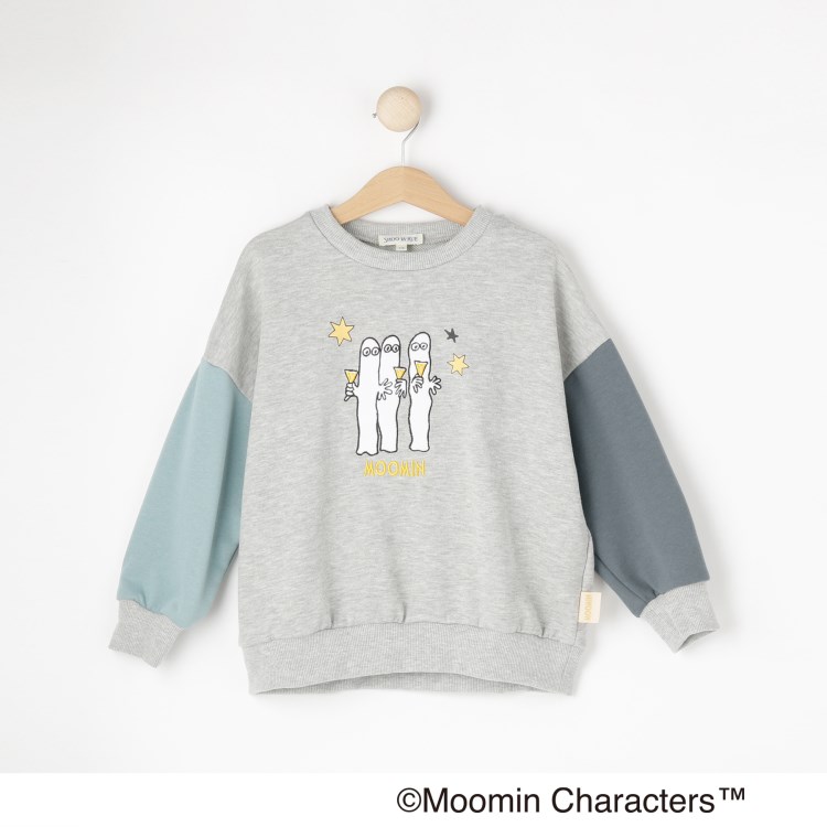 シューラルー /キッズ(SHOO・LA・RUE/Kids)の【MOOMIN】袖配色スウェットプルオーバー スウェット・トレーナー