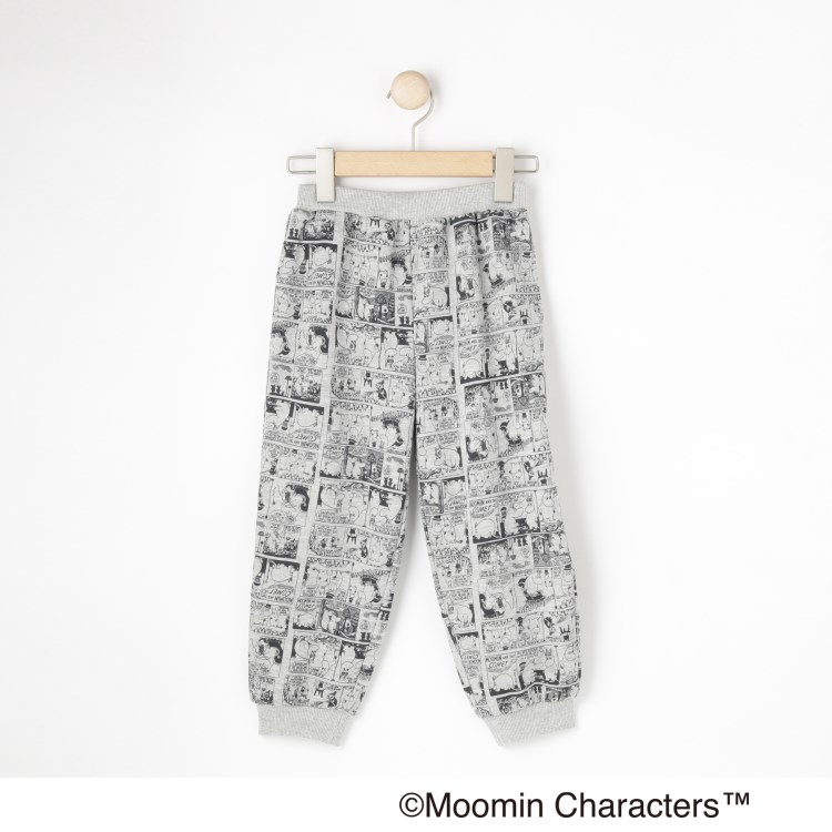 シューラルー /キッズ(SHOO・LA・RUE/Kids)の【MOOMIN】総柄スウェットパンツ フルレングスパンツ