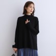 インディヴィ(INDIVI)の【カシミヤ混／バックスリット】ハイネックニット6