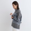 インディヴィ(INDIVI)の【カシミヤ混／バックスリット】ハイネックニット26