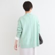 インディヴィ(INDIVI)の【冬ニット人気NO．1！／カシミヤ混】バックスリット ハイネックニット7