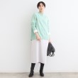 インディヴィ(INDIVI)の【冬ニット人気NO．1！／カシミヤ混】バックスリット ハイネックニット8