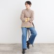 インディヴィ(INDIVI)の【冬ニット人気NO．1！／カシミヤ混】バックスリット ハイネックニット12