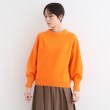 インディヴィ(INDIVI)の【カシミヤ混】ボリュームスリーブ ボトルネックニット26