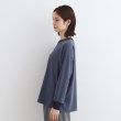 インディヴィ(INDIVI)の【洗える】リブデザインロングTシャツ15