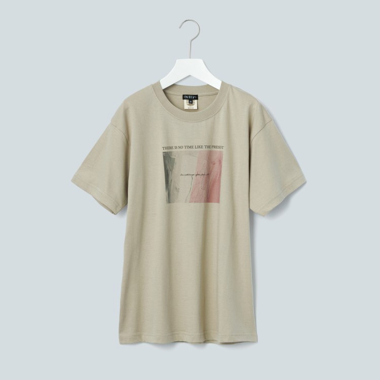 インディヴィ(INDIVI)の【WORLD for the World】カラーアートTシャツ Ｔシャツ