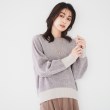 アンタイトル(UNTITLED)の【モデル　岡本あずささん着用】ラムウールカシミヤ パフスリーブプルオーバーニット31