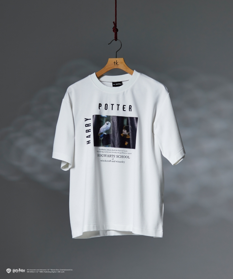 ティーケー タケオ キクチ(tk.TAKEO KIKUCHI)の【Harry Potter Capsule Collection】フォトプリントTシャツ ホワイト(101)