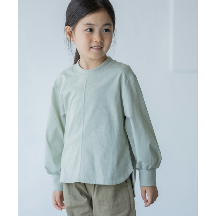 ザ ショップ ティーケー（キッズ）(THE SHOP TK(Kids))の◆【110-160/可愛いシルエット】ドッキングカットソー カットソー