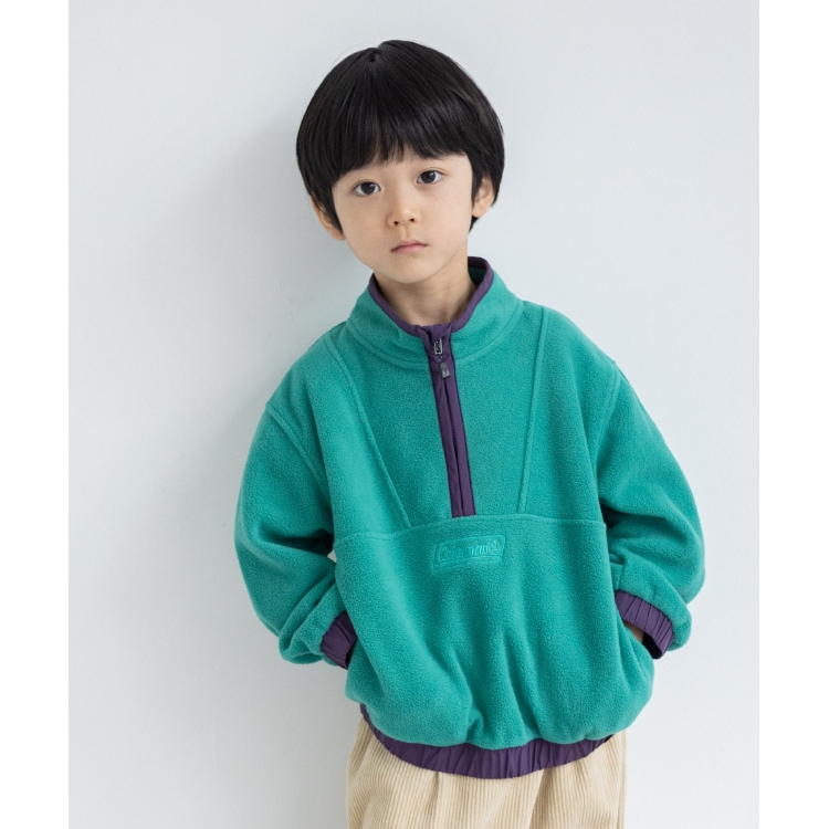 ザ ショップ ティーケー（キッズ）(THE SHOP TK(Kids))の◆【110-150/Coleman別注/親子リンク】マイクロフリースプルオーバー カットソー